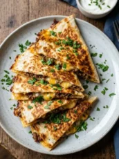 Easy Cheesy Ground Beef Quesadillas