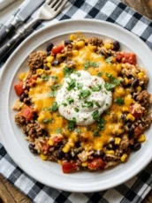Taco Rice Casserole