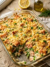 Canned Salmon Casserole