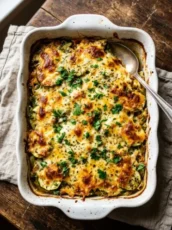 Cheesy Zucchini Squash Casserole