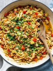 Easy 20-Minute Chicken and Cabbage Skillet