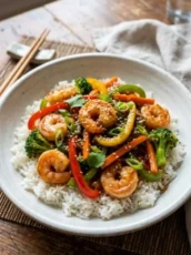Easy Shrimp Stir Fry