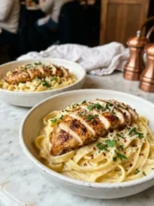 Garlic Parmesan Chicken Pasta