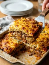 Ground Beef Cabbage Stir-Fry Casserole