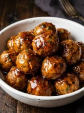 Orange Chicken Meatballs