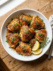 Oven Baked Chicken Thighs