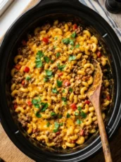 The Best Slow Cooker Hamburger Helper