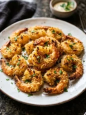 Baked Garlic Parmesan Shrimp