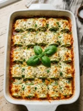 Baked Zucchini Roll Ups