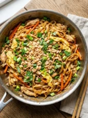 Easy Chicken Pad Thai