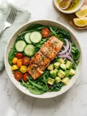 Fresh Salmon Power Salad
