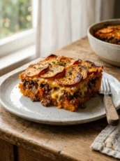 Ground Beef and Sweet Potato Casserole: A Cozy Delight!
