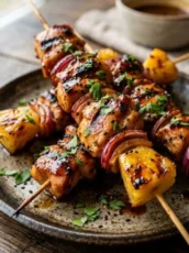 Hawaiian Chicken Kabobs