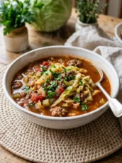 Keto Cabbage Fat-burning Soup Recipe