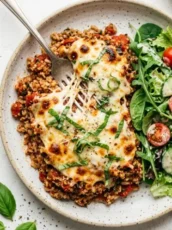 Pepperoni Pizza Casserole