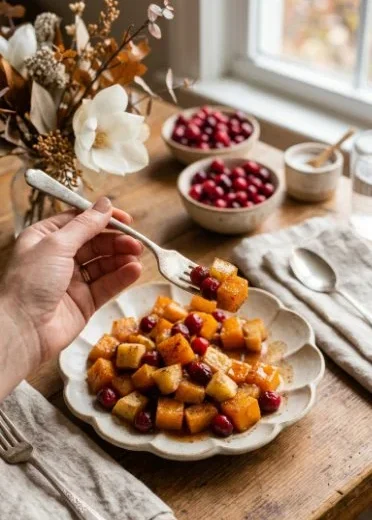 Delicious Squash Apple Cranberry Bake with fresh ingredients and warm spices