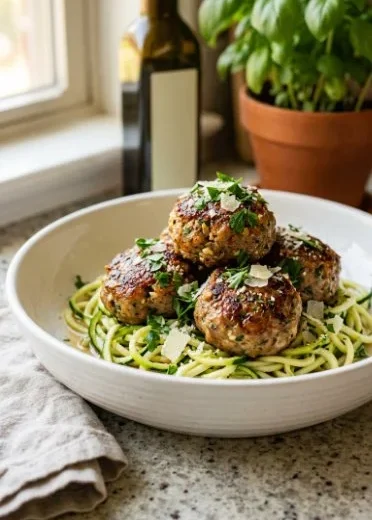 A plate featuring 6 high-protein anti-inflammatory meals for health and wellness.