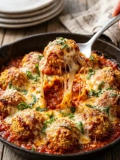 Chicken Parm Meatballs