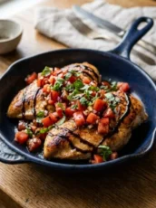 Healthy Bruschetta Chicken
