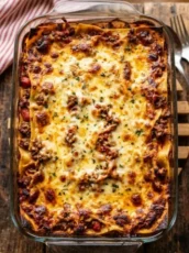 Lasagna with Meat Sauce