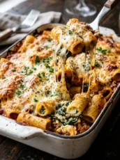 Spinach Ricotta Pasta Bake Recipe