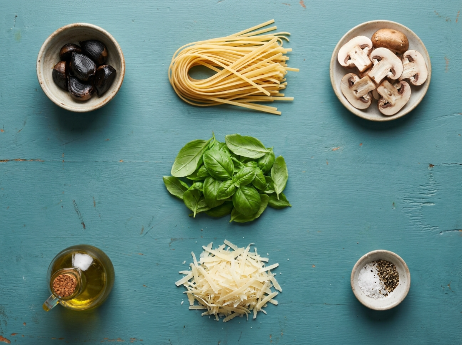 Black Garlic Linguine 1 Black Garlic Linguine ingredient
