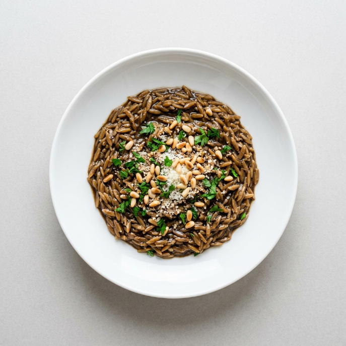 Black Garlic Orzo: A Modern Umami Twist 4 Black Garlic Orzo WPRM