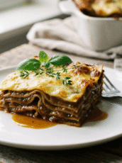Black Garlic Lasagna: A Modern Umami Twist
