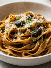 Black Garlic Fettuccine: A Modern Umami Twist