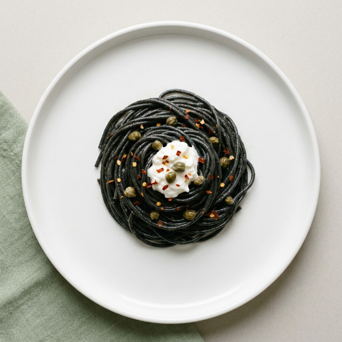 Black Garlic Spaghetti: A Modern Umami Twist 4 black garlic spaghetti WPRM
